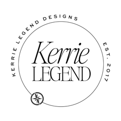 Kerrie Legend Designs, established 2017