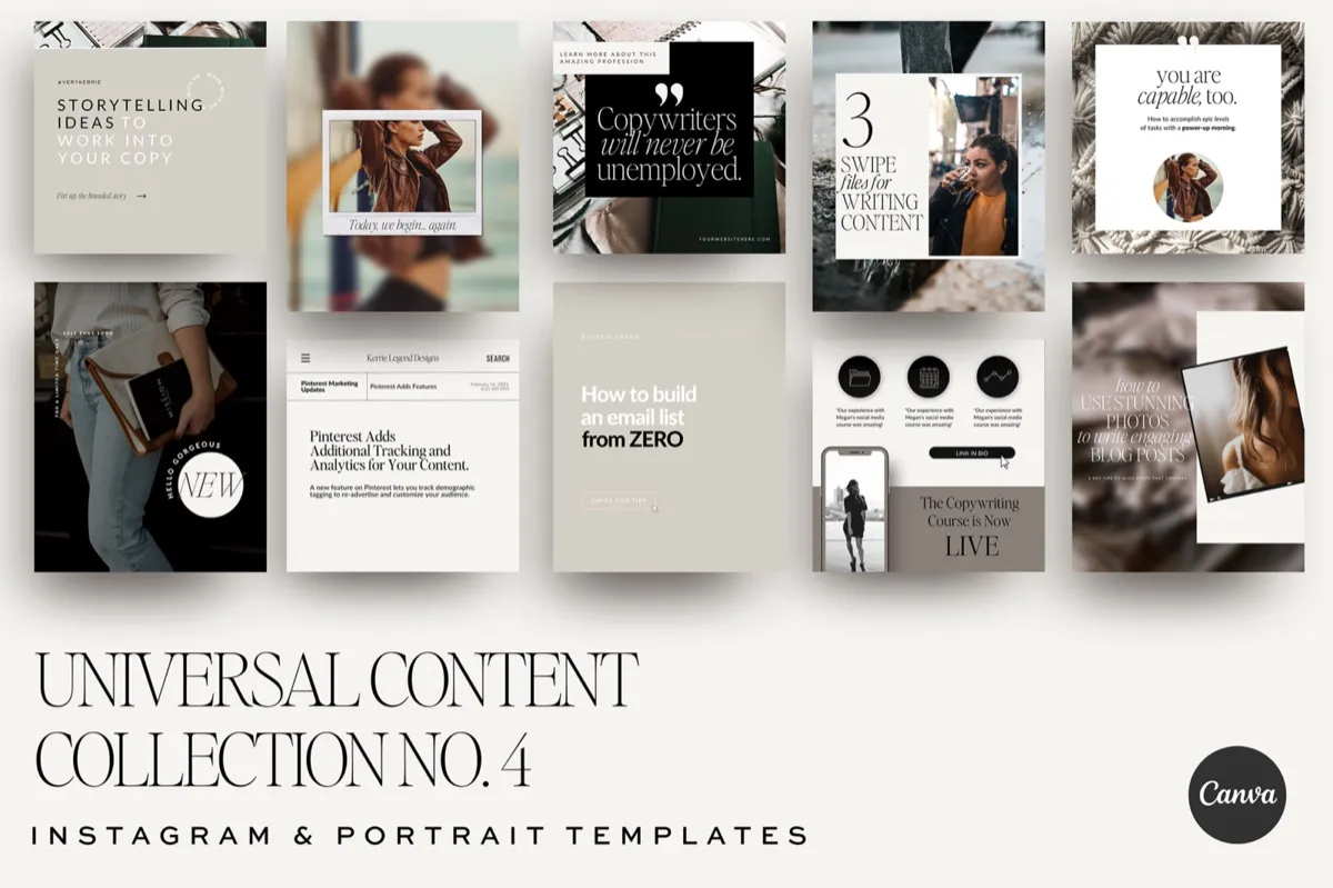 Universal Content Collection Bundle, inside pages