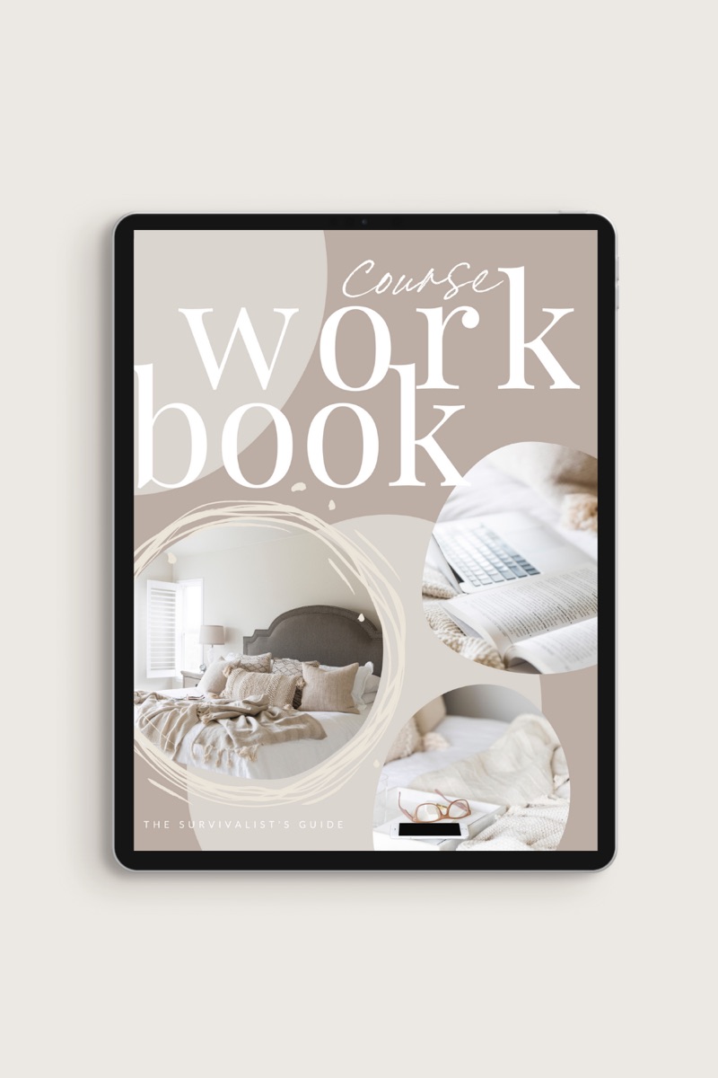 Course Creator eBook Workbook Challenge Canva Template preview