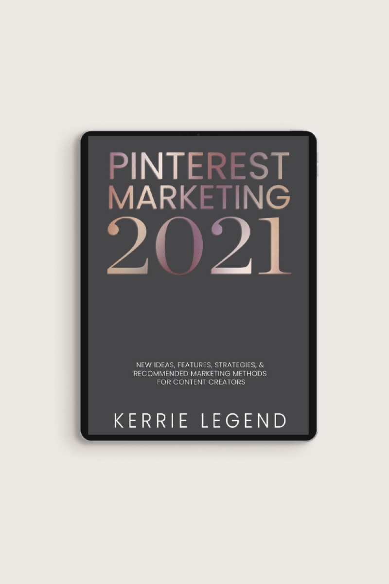 Pinterest Marketing 2021 eBook preview