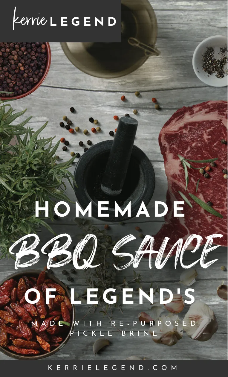Homemade BBQ Sauce of Legend's